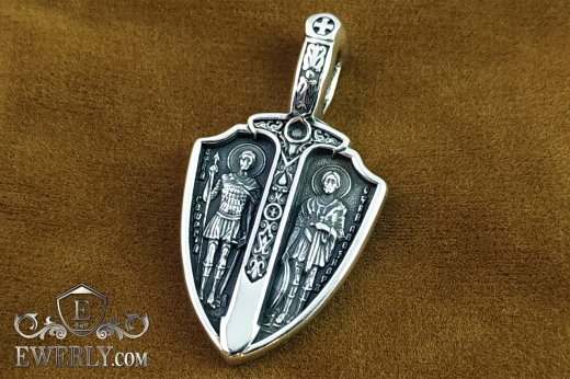 Pendant with St. George the Victorious, фото